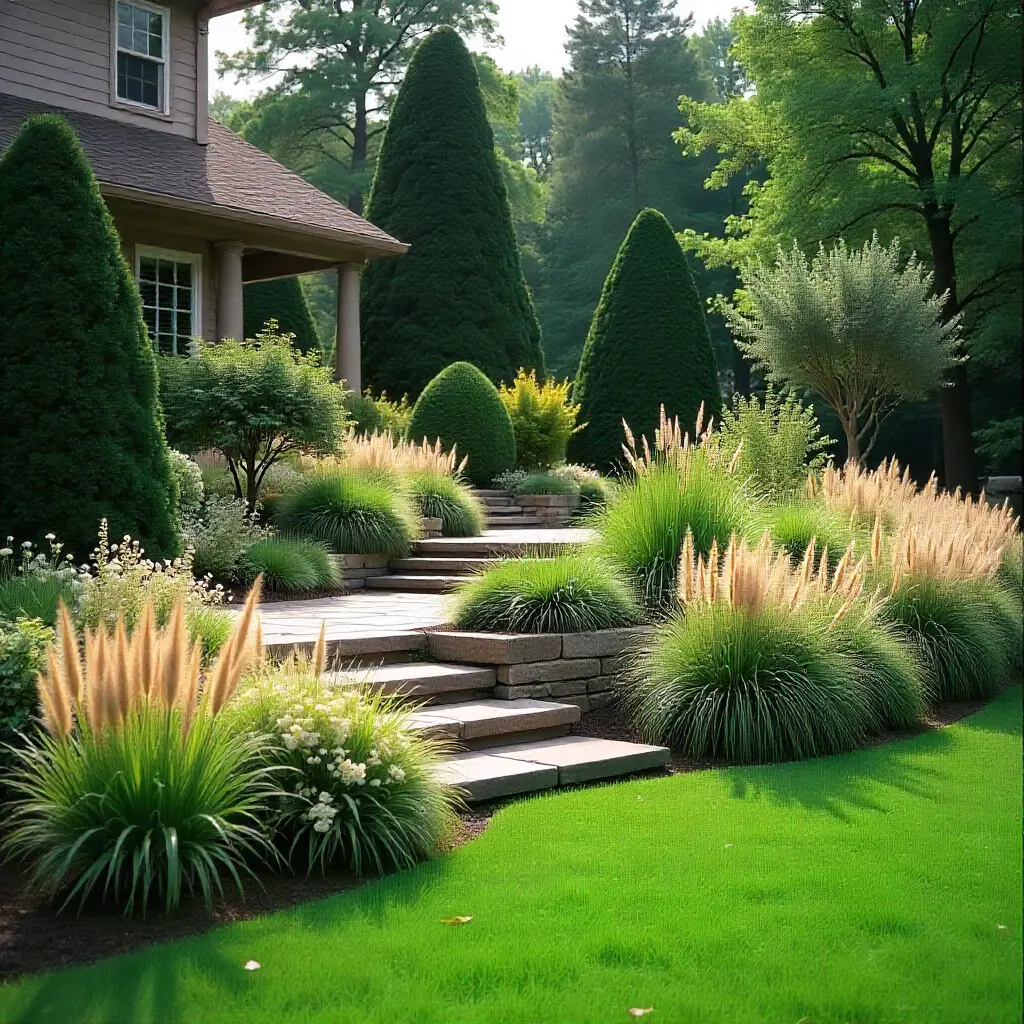 Beautiful landscape garden design